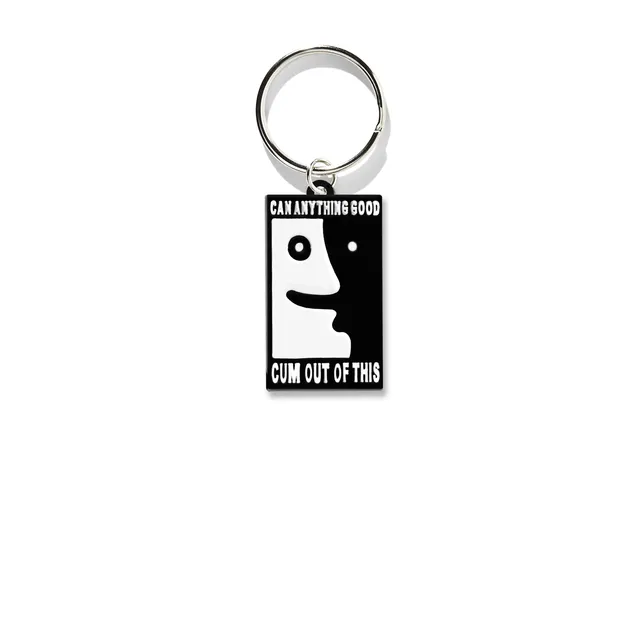 polar-skate-co-keychain-anything-good-wei-schwarz-zinklegierung-10-x-3-cm image 1
