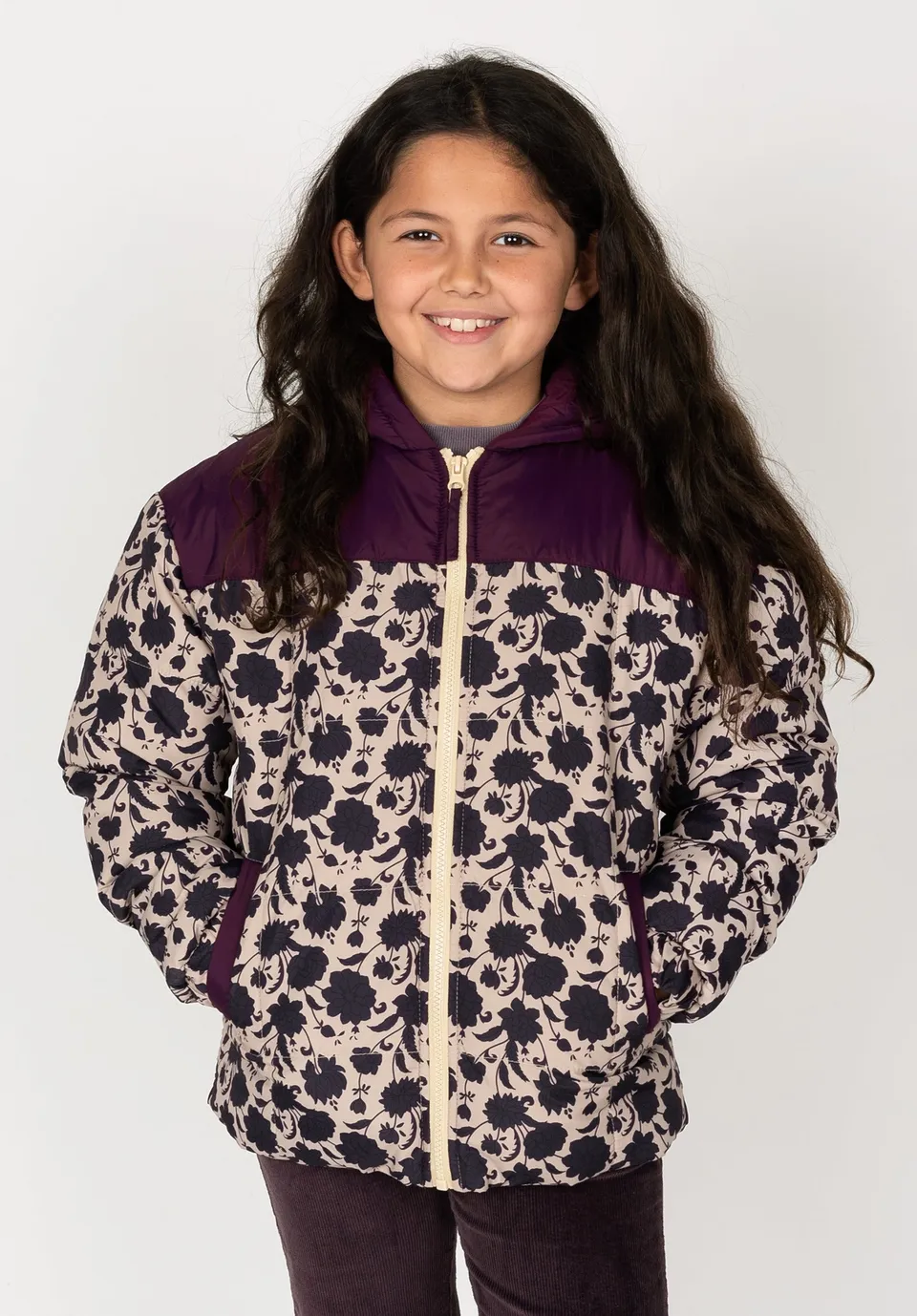 titus-synni-kids-girls-jacke-blumenmuster image 1