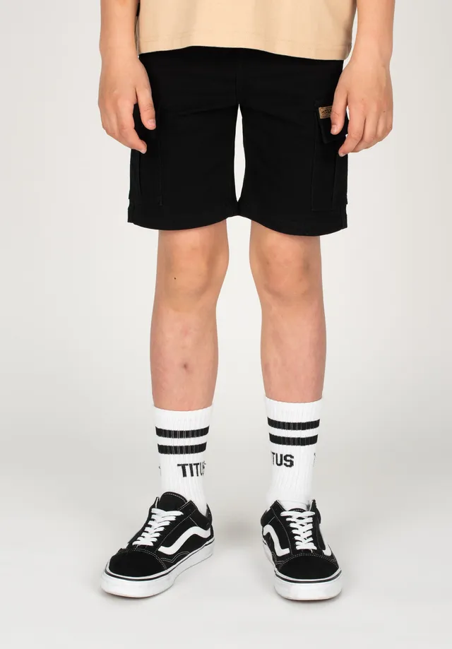 titus-twill-cargo-kids-shorts-baumwoll-twill-schmal-geschnitten-kurzes-bein image 1