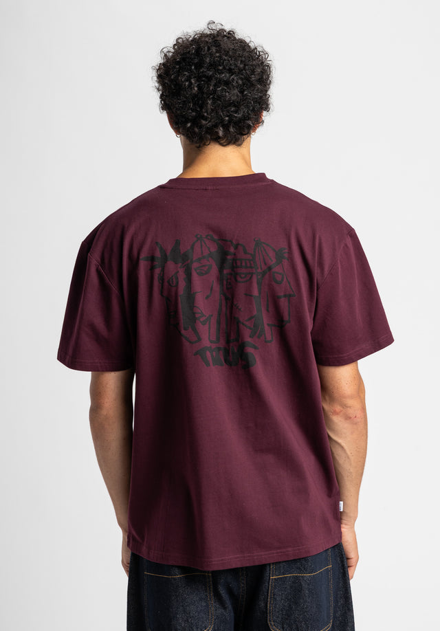 titus-crew-shirt-oversize-t-shirt-mit-dropped-shoulders-und-street-art-prints image 2