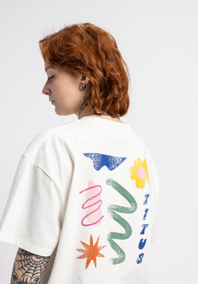 titus-shapes-t-shirt-f-r-damen-in-offwhite image 3