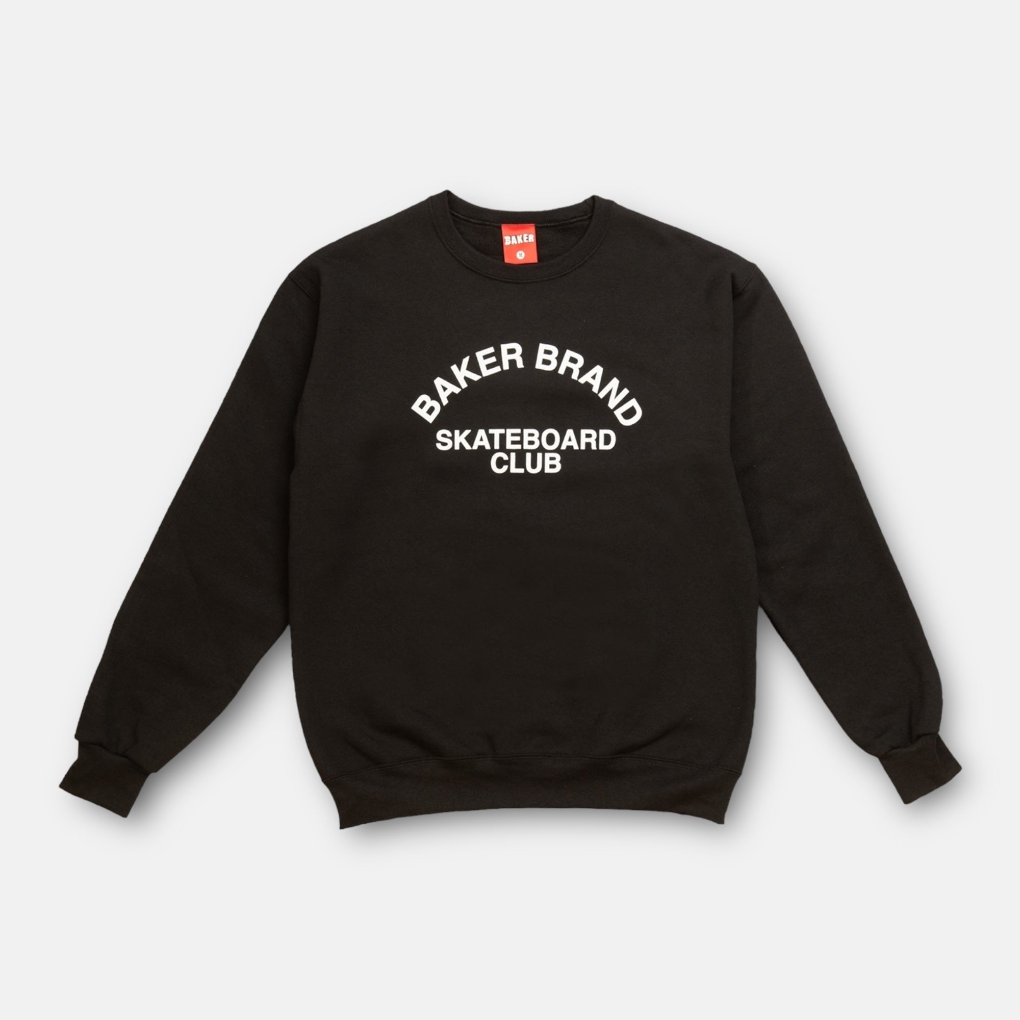 baker-skateboards-club-crewneck-black image 1