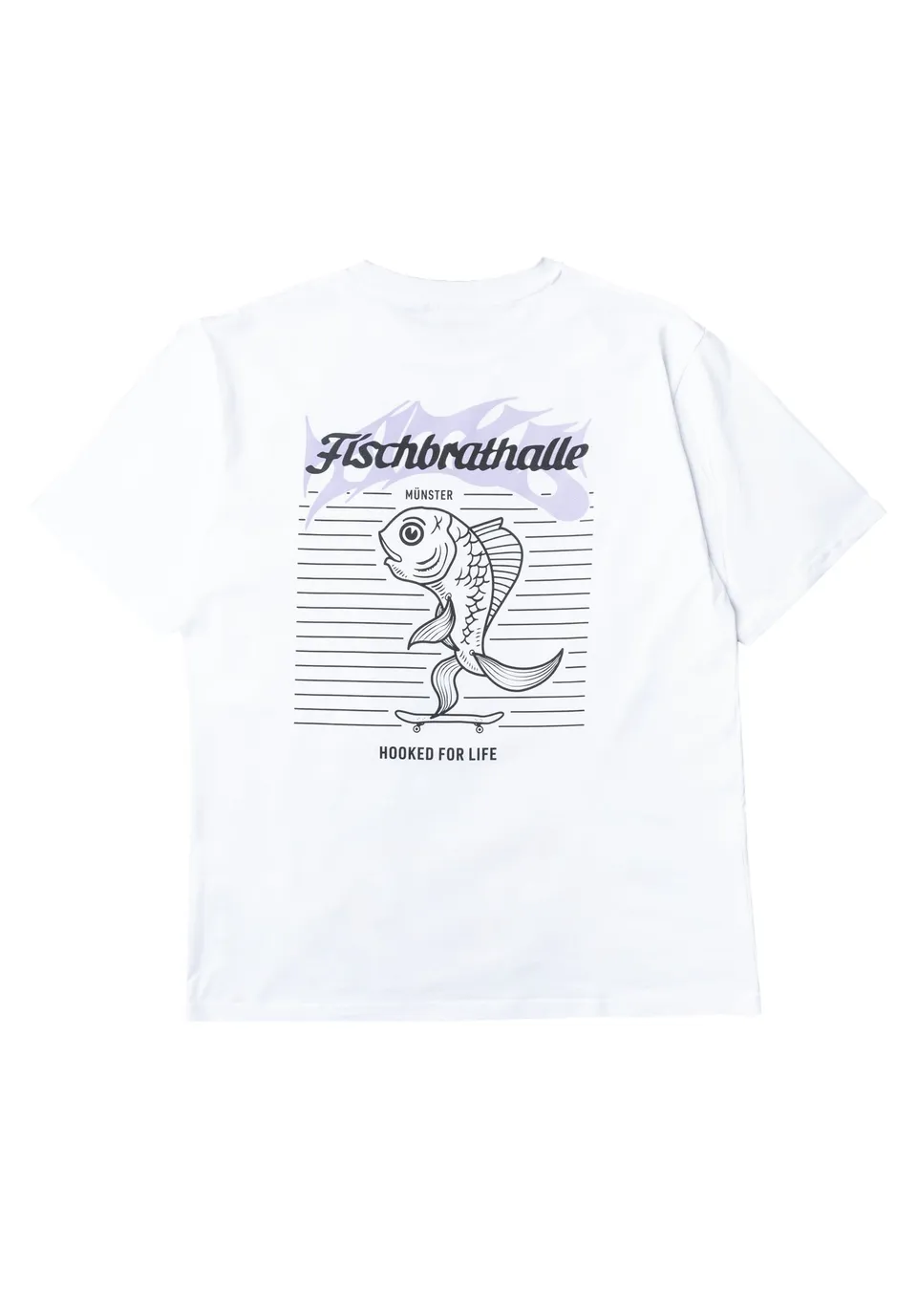 titus-x-fischbrathalle-t-shirt-white-herren-regular-fit image 1