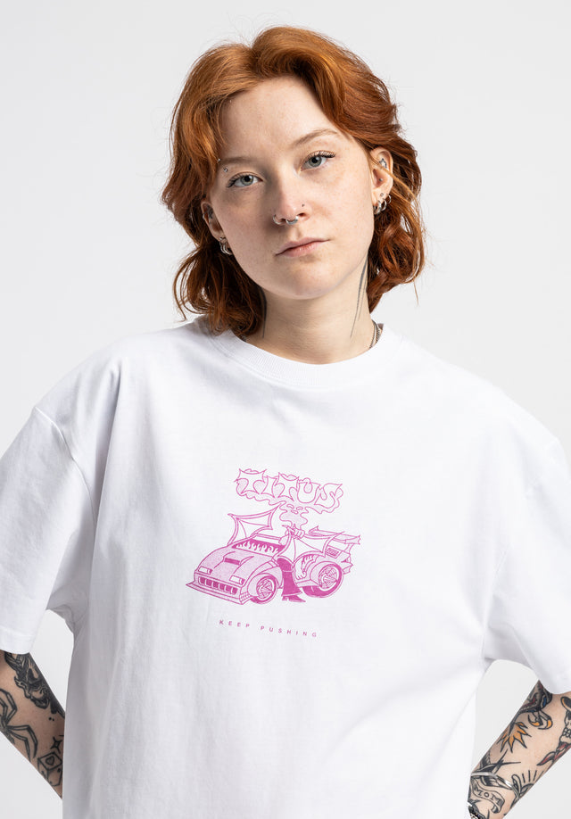 titus-hell-of-a-tuner-t-shirt-loose-fit-t-shirt-mit-frontprint-und-schwerem-baum image 2