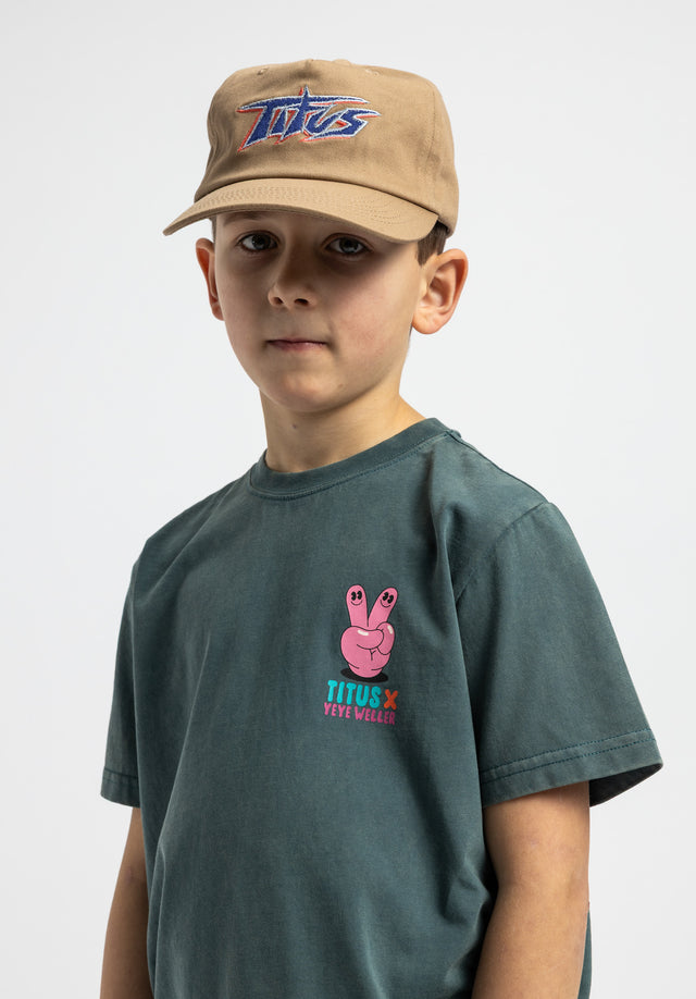 titus-x-yeye-weller-push-hard-kids-t-shirt-regular-fit-baumwolle-artwork-print image 4