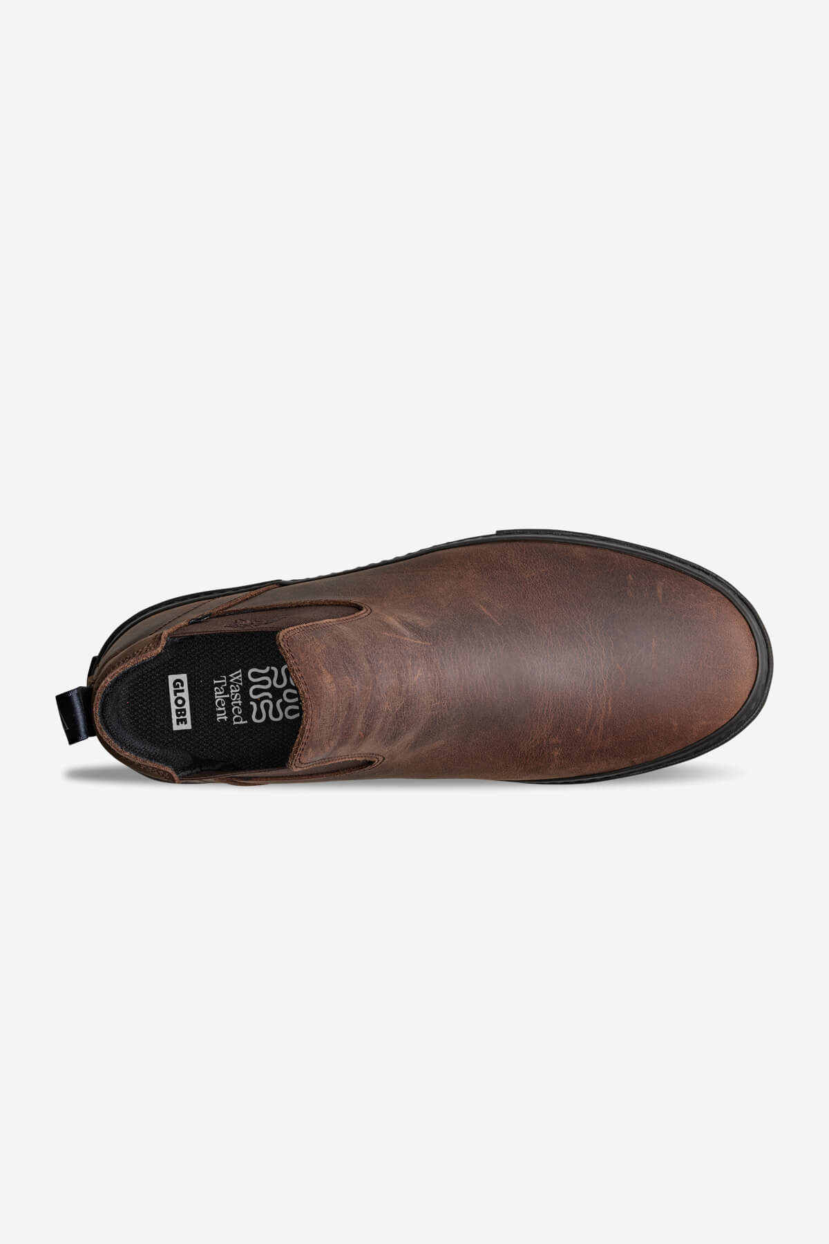 globe-dover-ii-wasted-talent-skate-boots-dark-brown-leder image 2