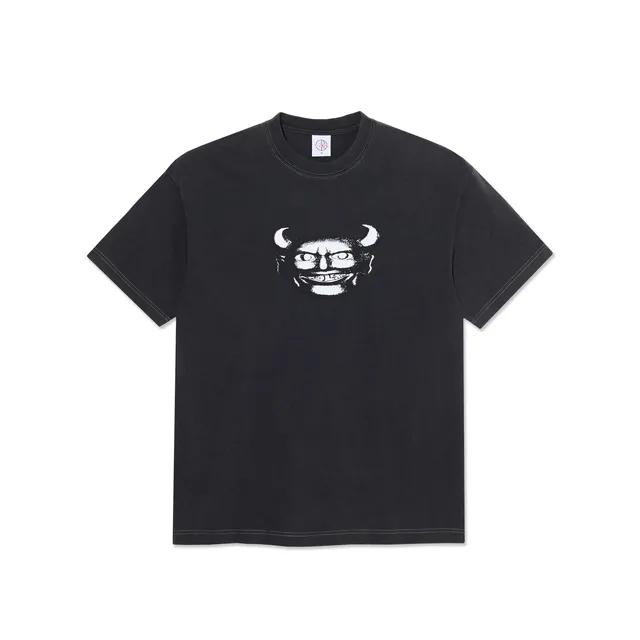 polar-skate-co-devil-tee-silver-black image 1