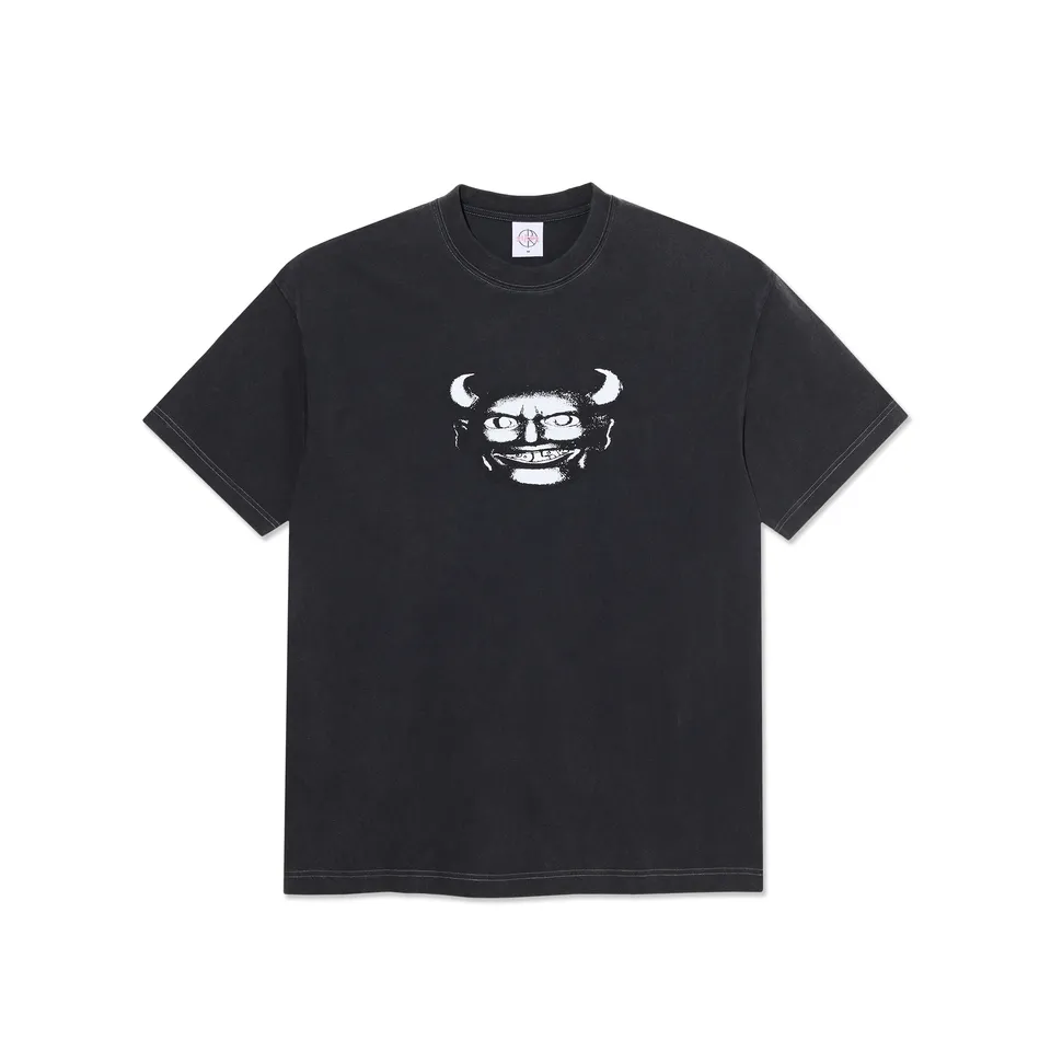 polar-skate-co-devil-tee-silver-black image 1