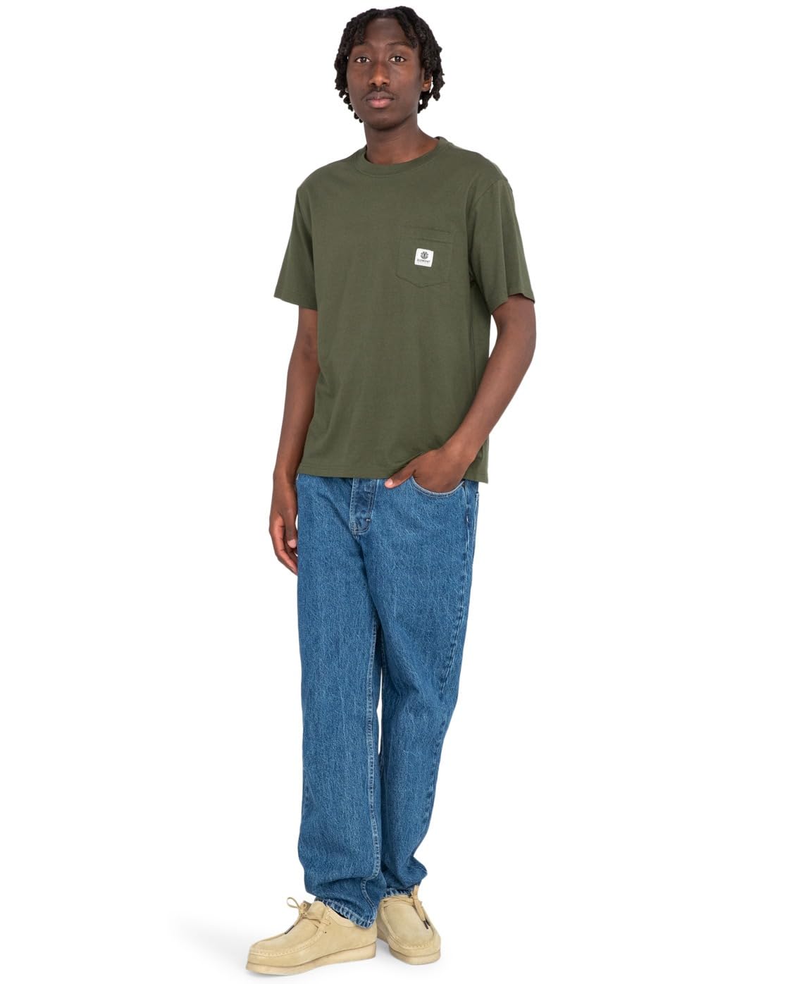 element-basic-pocket-t-shirt-herren-bio-baumwolle image 6