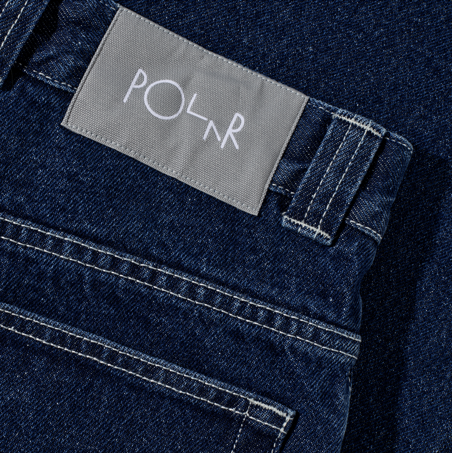 polar-skate-co-92-pants-dark-blue-w-white-stitching image 5