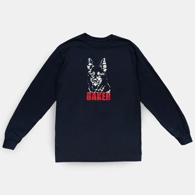 baker-skateboards-bad-dawg-langarm-t-shirt image 1