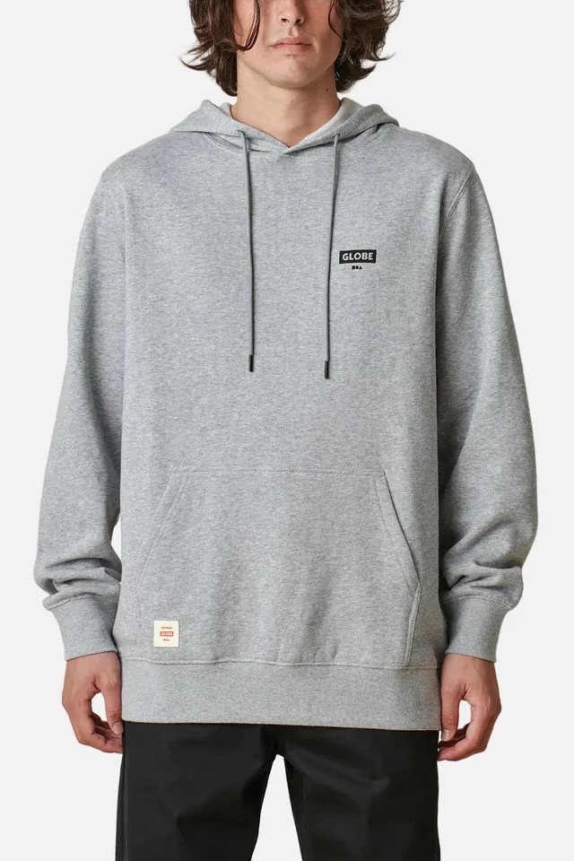 globe-living-low-velocity-hoodie-grey-marle image 1