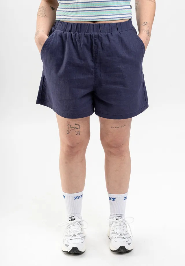 titus-avoie-shorts-kurzer-loose-fit-gummizug-k-hlendes-material image 1