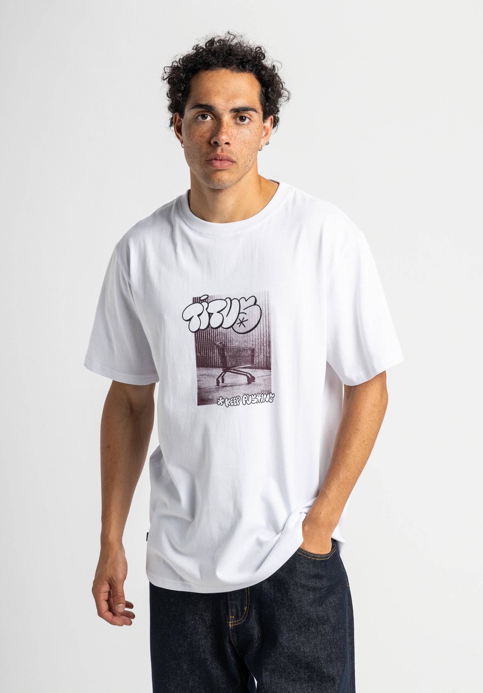 titus-shopping-cart-shirt-oversize-t-shirt-mit-graffiti-logo-und-lost-cart-desig image 1
