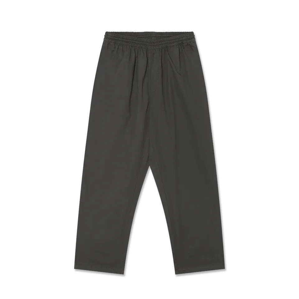 polar-skate-co-surf-pants-graphite-100-baumwolle-205-gsm-twill-elastischer-bund- image 1