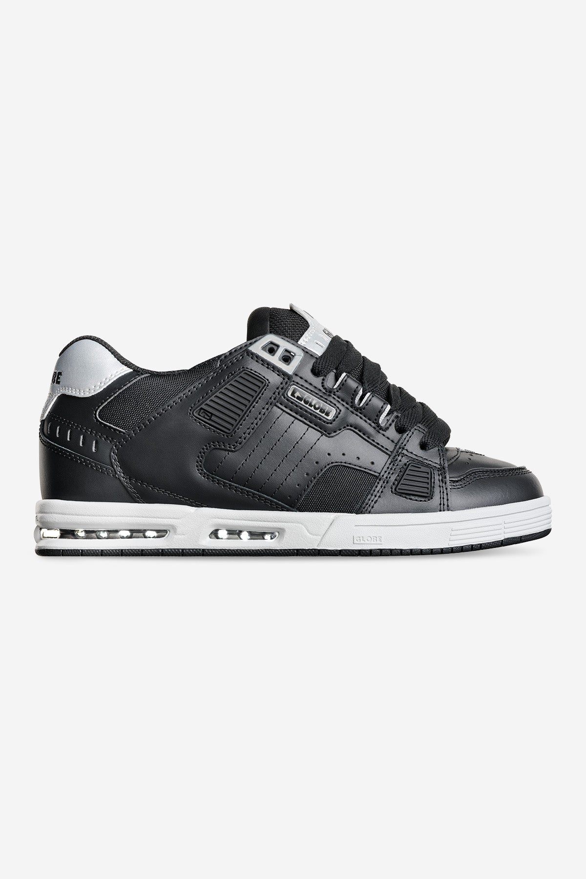 globe-sabre-skateschuh-black-silver image 1
