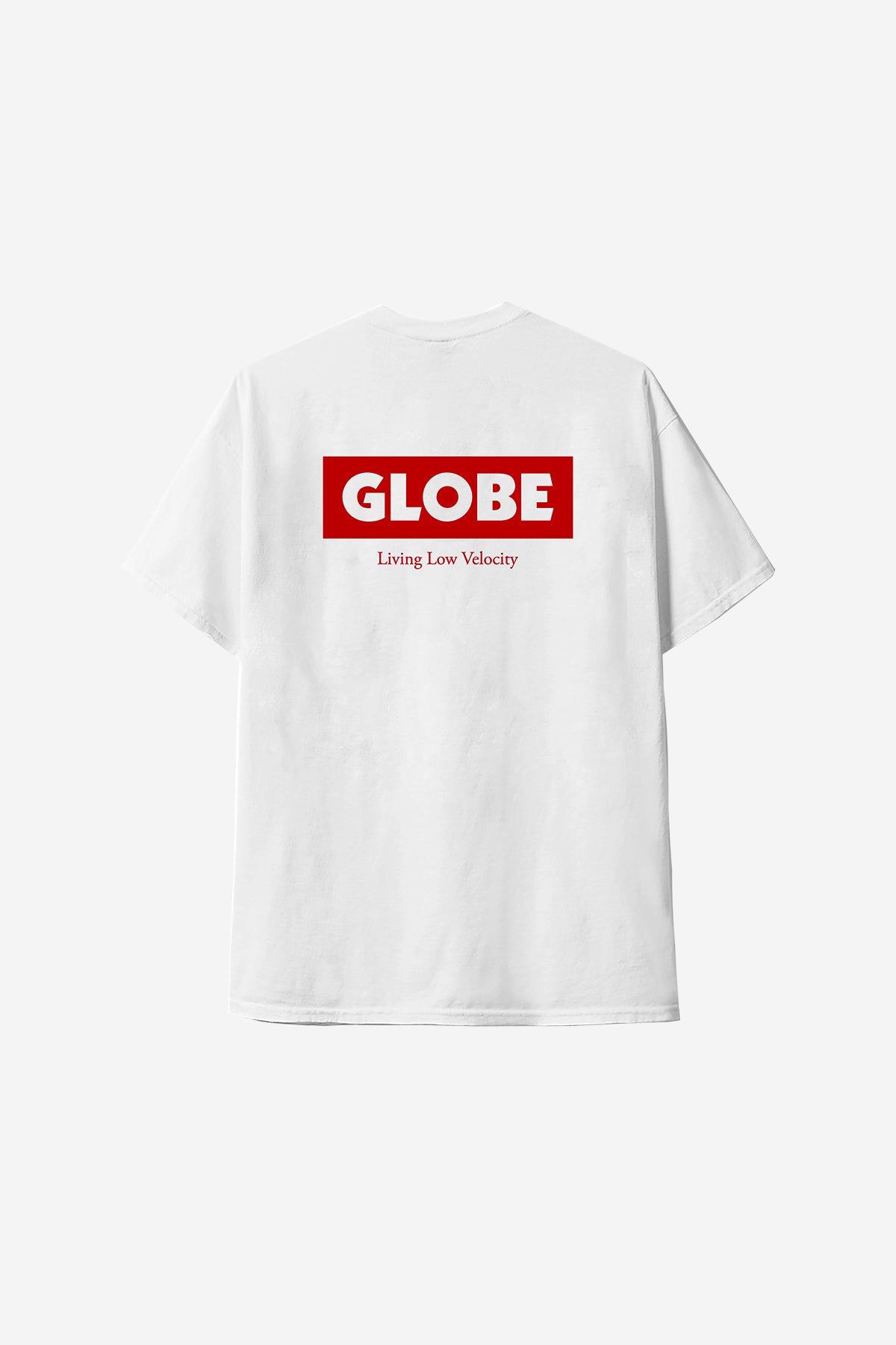 globe-living-low-velocity-tee-white-red image 2
