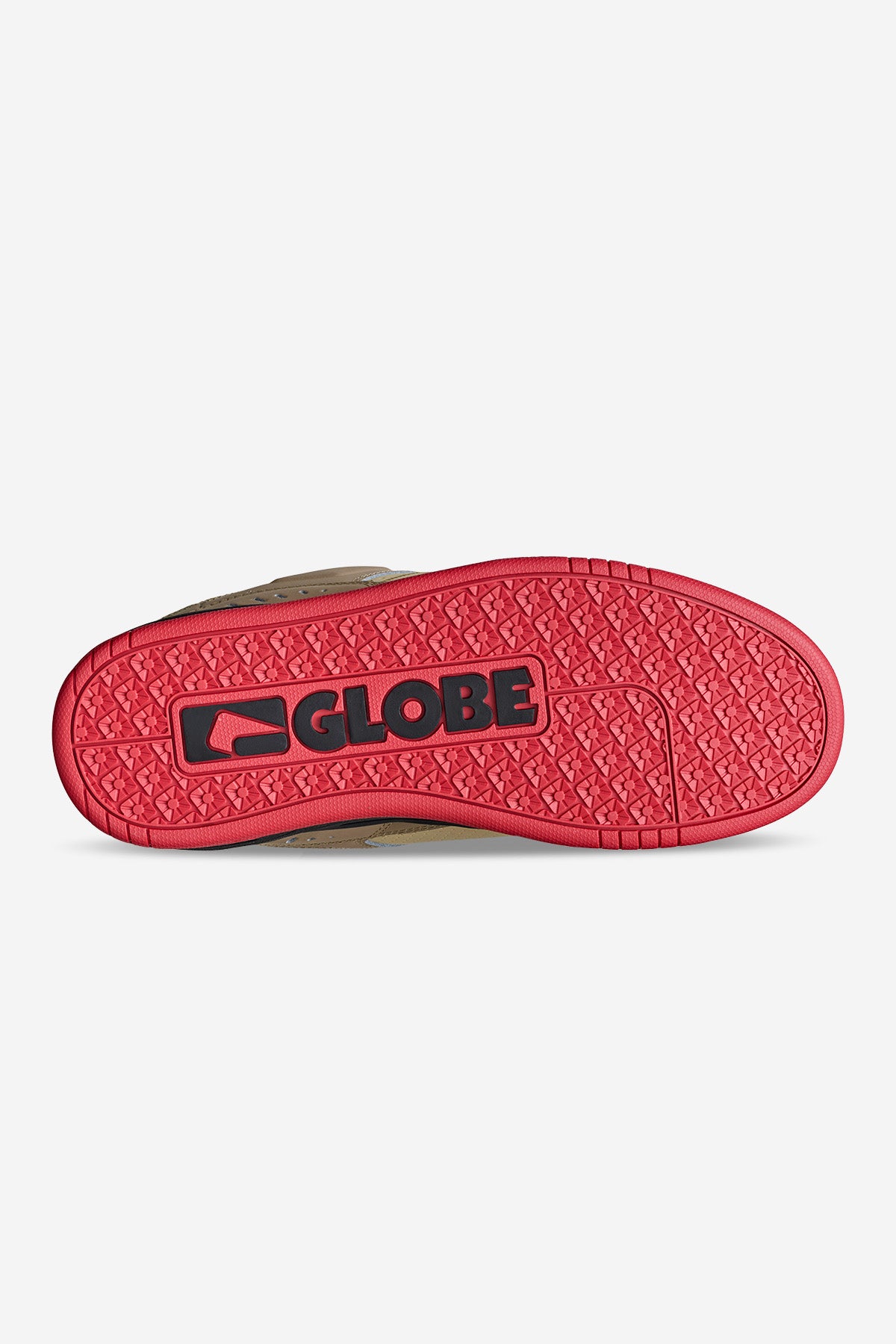 globe-fusion-skate-shoes-khaki-red-shockbed-comfort-plus-nitrolite image 6