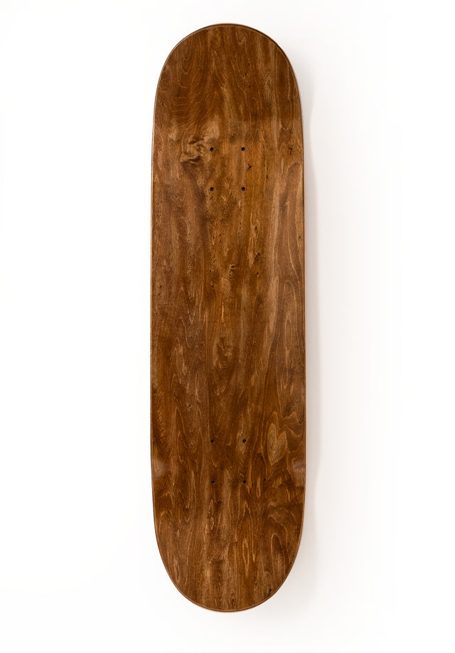 titus-classic-logo-mini-deck-braun-skateboard-deck image 2