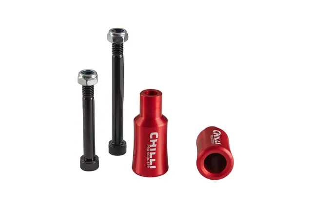 chilli-pro-scooter-peg-barrel-red-stunt-scooter-peg-inkl-achsen image 1