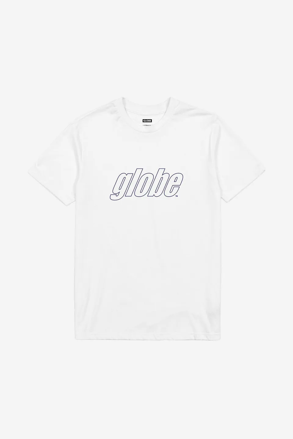 globe-impact-tee-white-t-shirt image 1