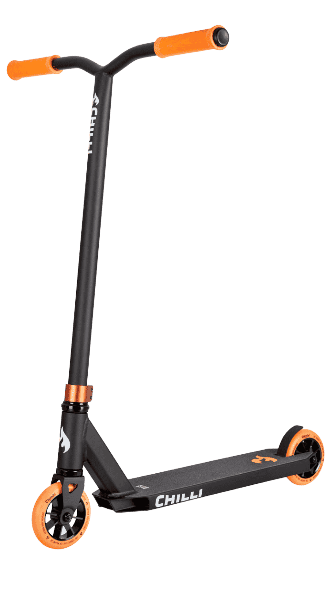 chilli-pro-scooter-base-black-orange-einsteiger-stunt-scooter image 1