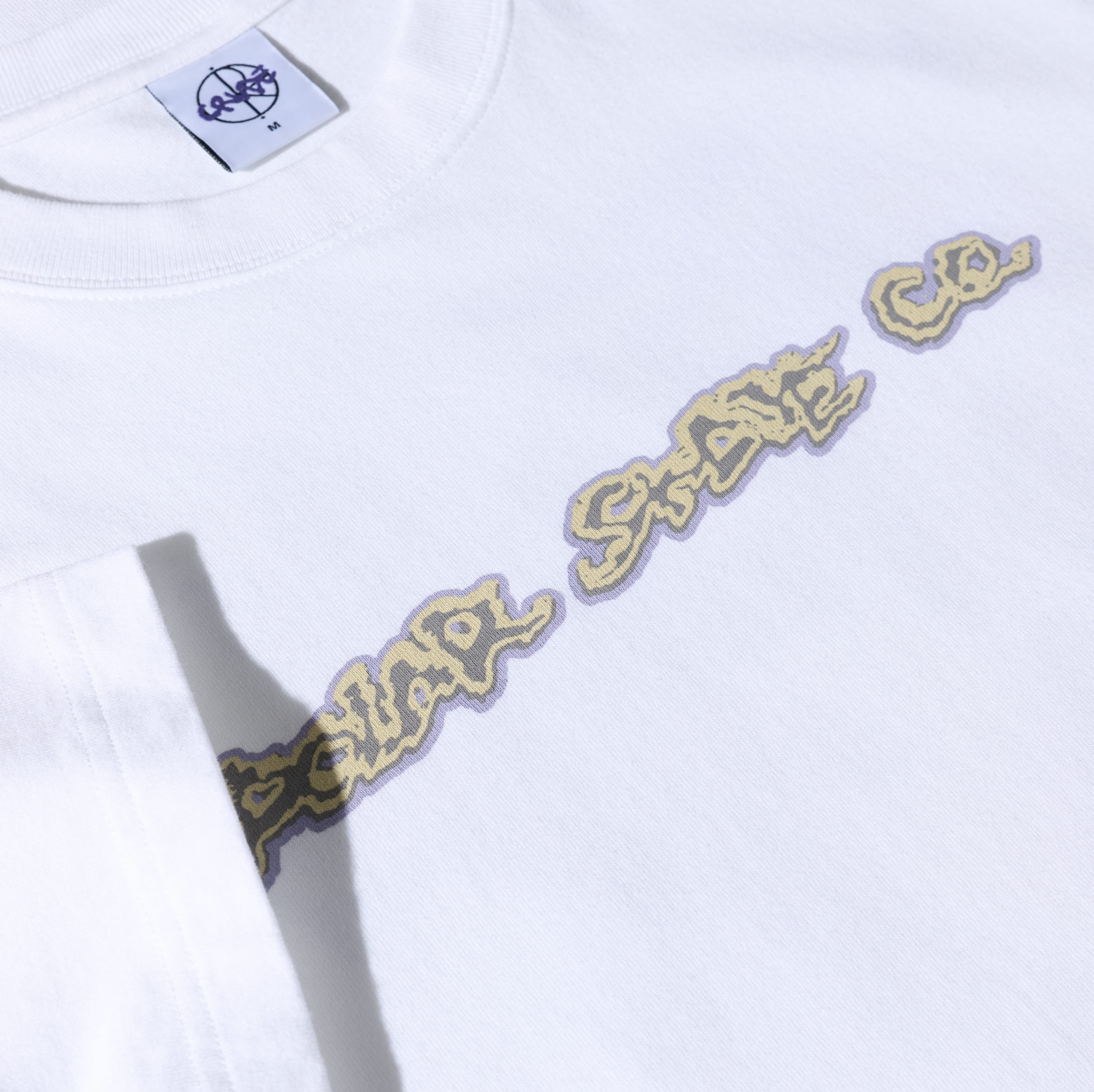 polar-skate-co-tee-lovely-day-white-240-gsm-double-jersey-regular-fit image 3