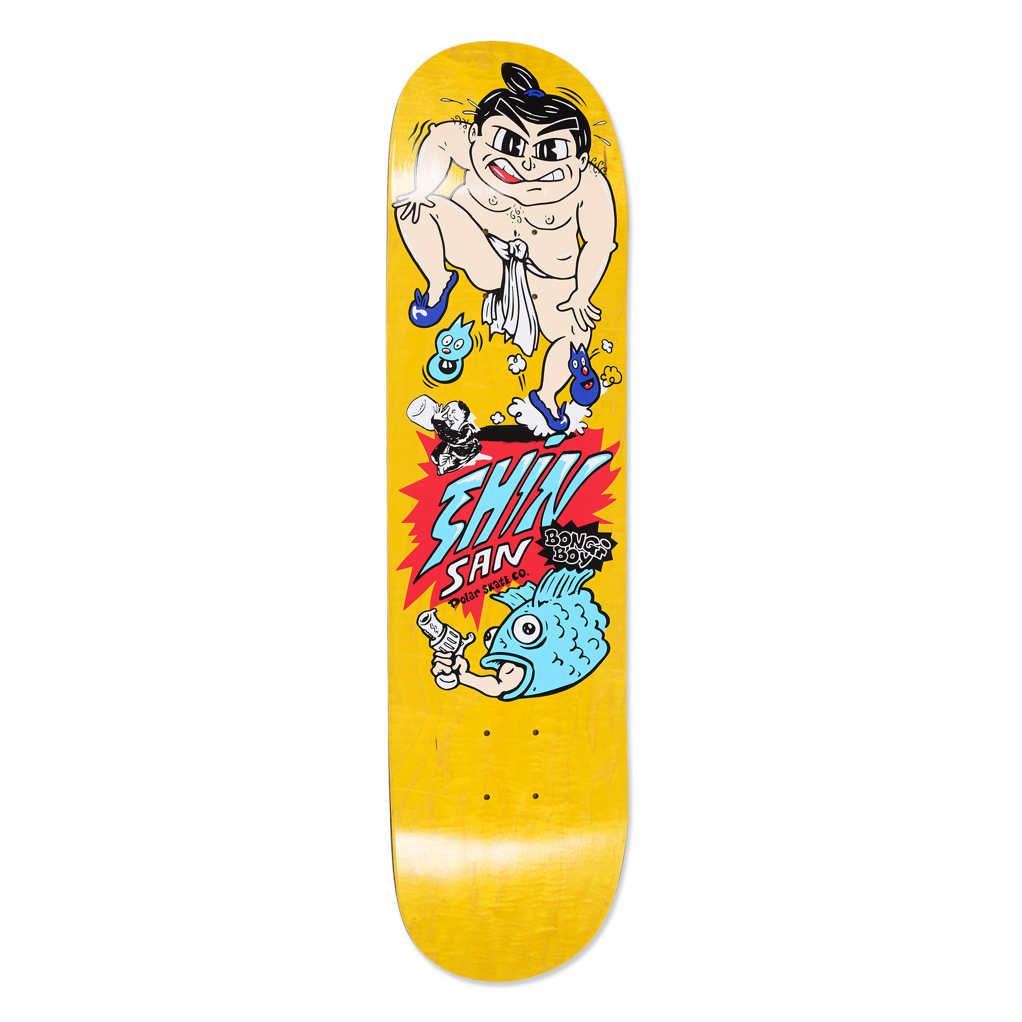 polar-skate-co-deck-shin-sanbongi-bongi-boy-yellow-8-0-oder-8-25-griptape-inklus image 3
