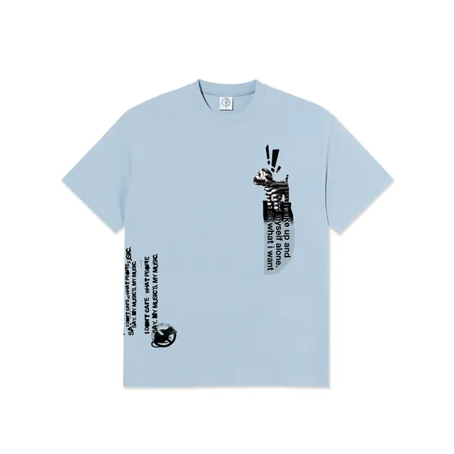 polar-skate-co-tee-my-music-light-blue-regular-fit-t-shirt image 1