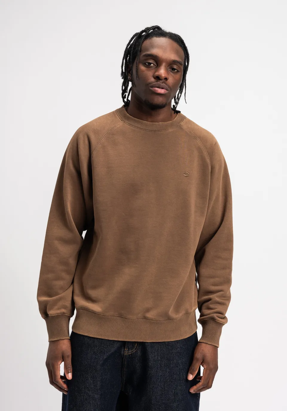 titus-hxgn-sweatshirt-420-g-m-heavyweight-regular-fit-mit-raglan-rmeln-und-hxgn- image 1