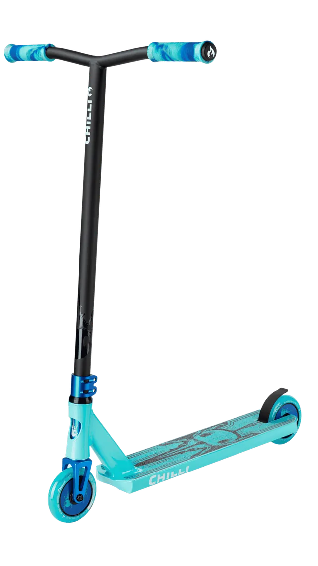 chilli-pro-scooter-critter-stunt-scooter-blue image 1