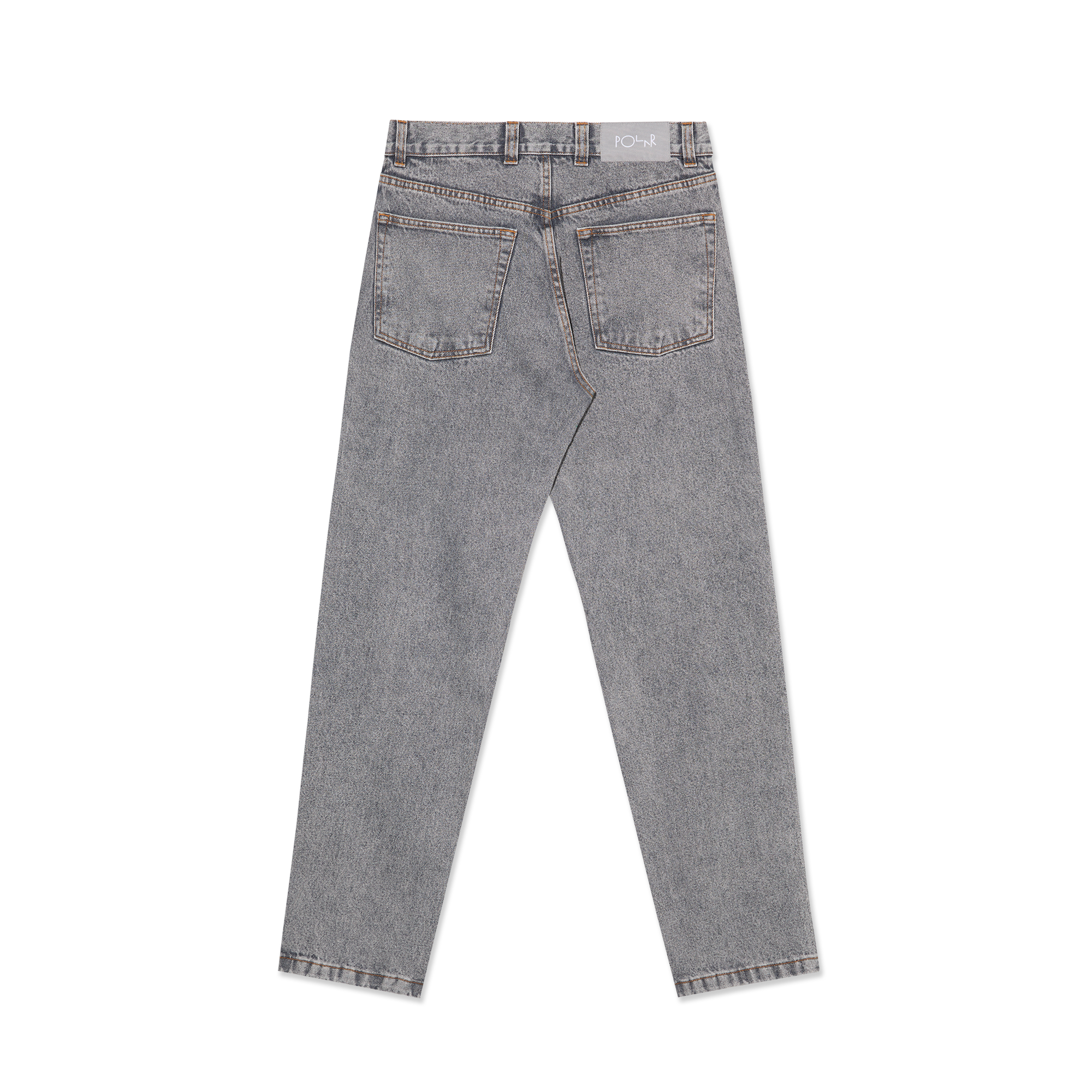 polar-skate-co-89-pants-washed-graphite-high-waist-jeans-mit-straight-leg image 2