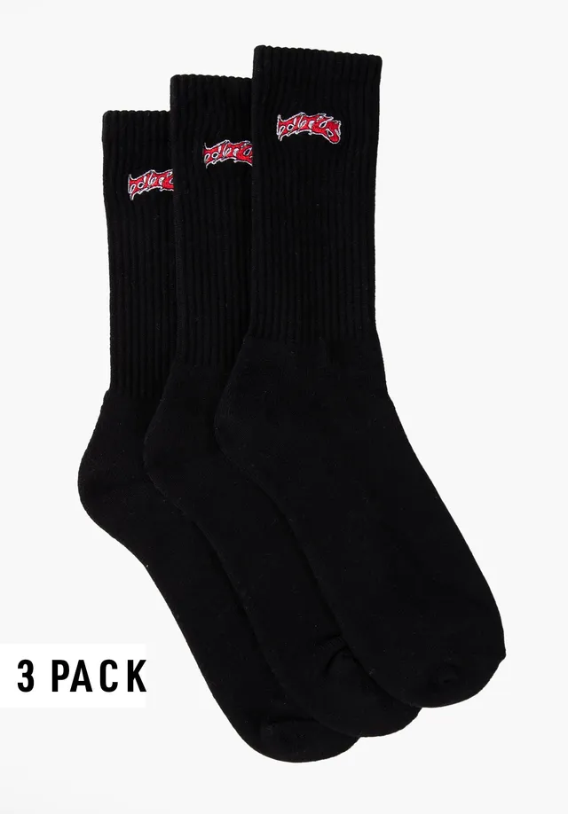 titus-classic-logo-socken-3-pack-wei-crew-socken image 1
