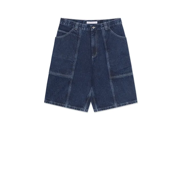 polar-skate-co-jiro-shorts-dark-blue-denim image 1