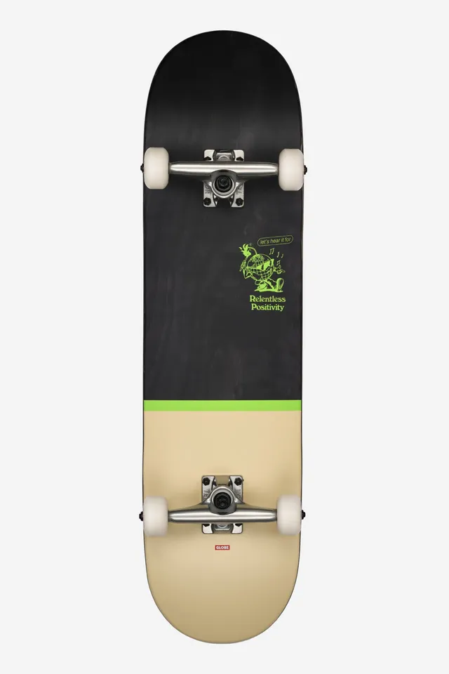 globe-g1-posi-dip-8-25-komplett-skateboard-black-green image 1