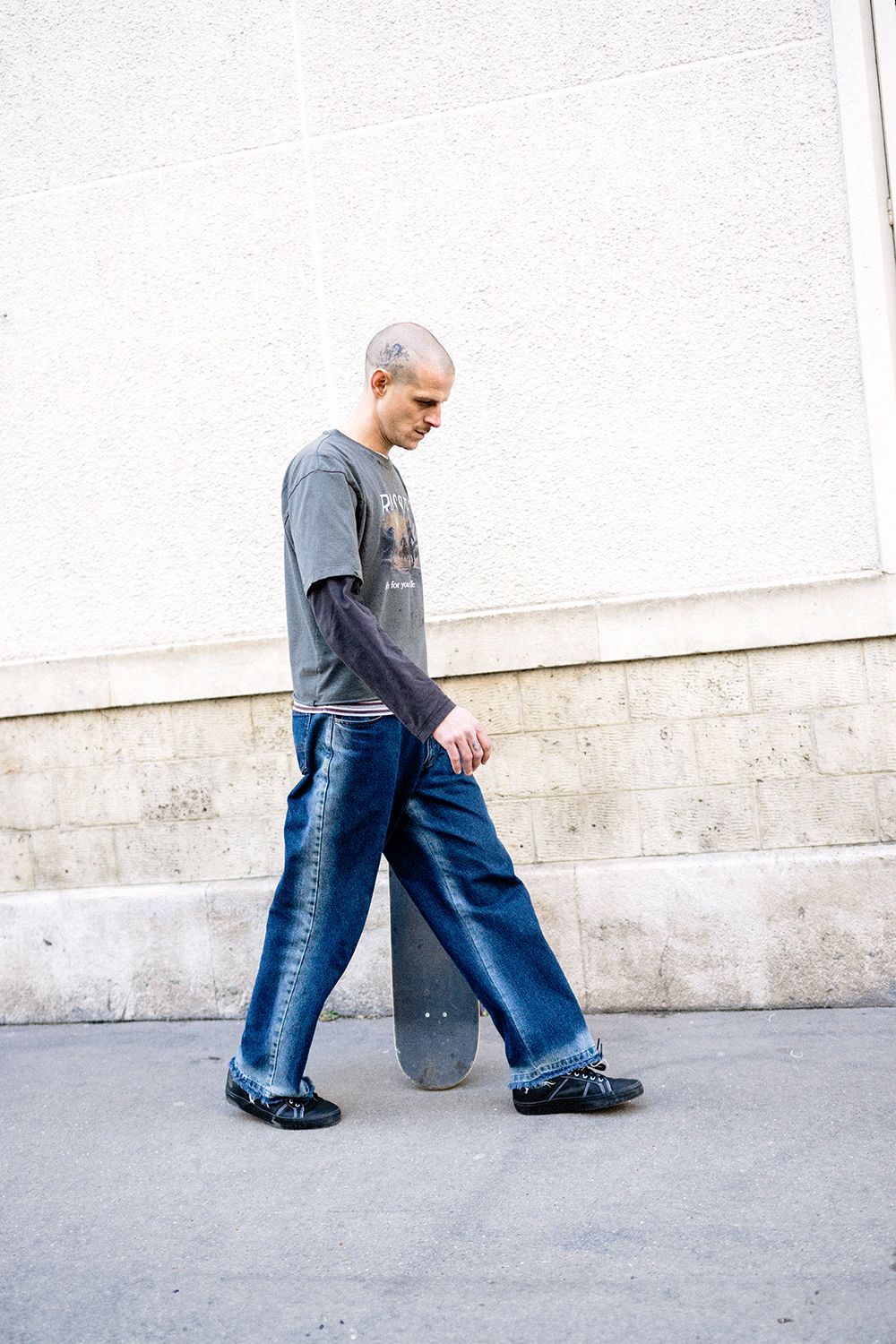 globe-surplus-skate-shoes-black-bauer-val-bauer-signature image 4