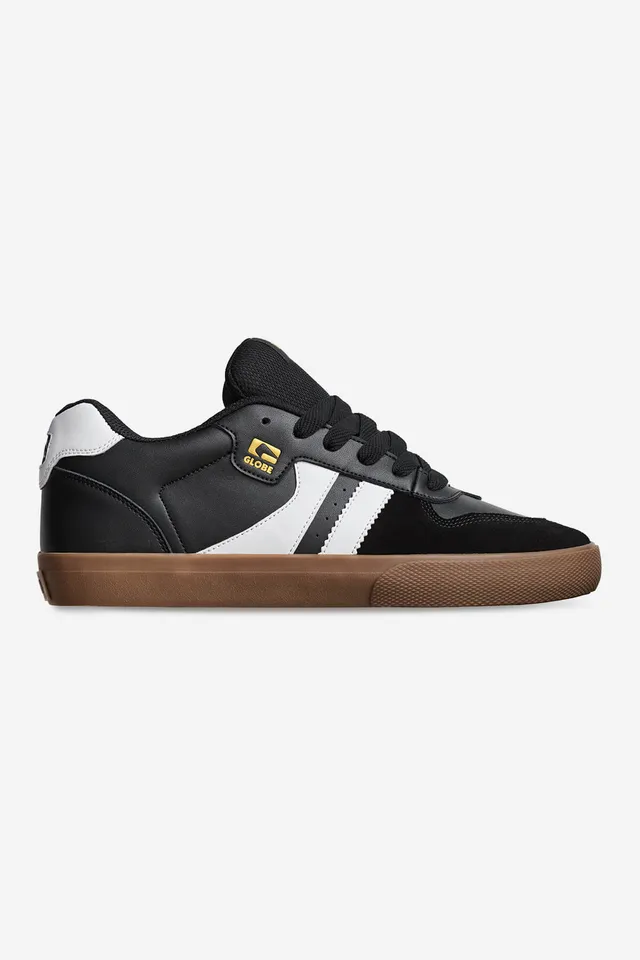 globe-encore-2-black-white-tobacco-vulkanisierte-skateschuhe image 1