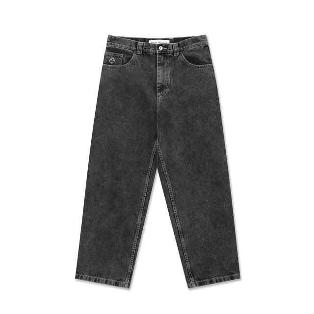 polar-skate-co-big-boy-pants-silver-black-100-baumwolle-baggy-fit image 1