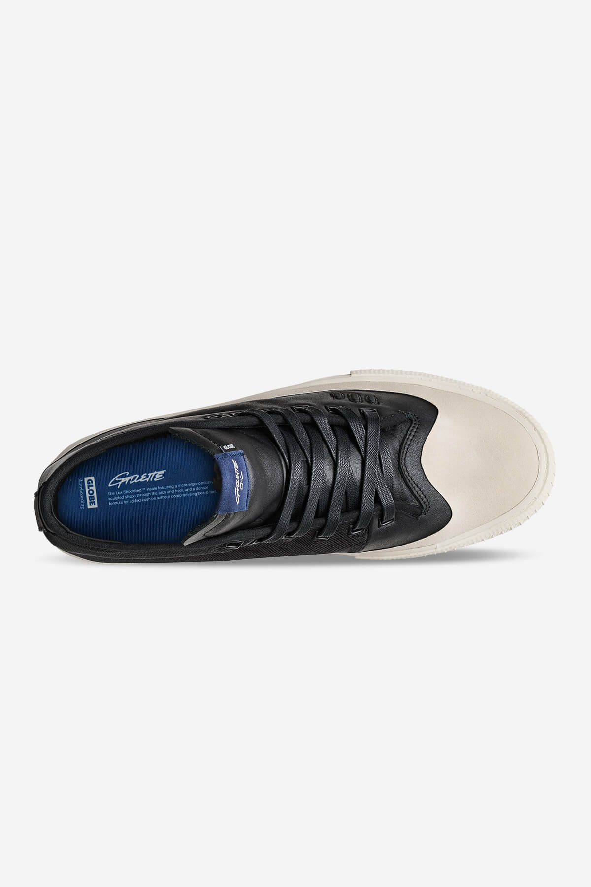 globe-gillette-mid-black-leather-skateschuh image 2