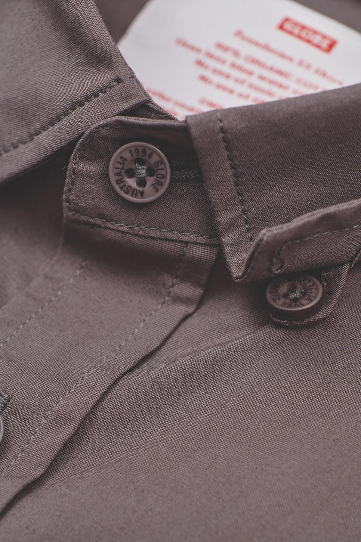 globe-foundation-s-s-hemd-titanium-kurzarm-button-up-aus-bio-baumwoll-stretch image 6