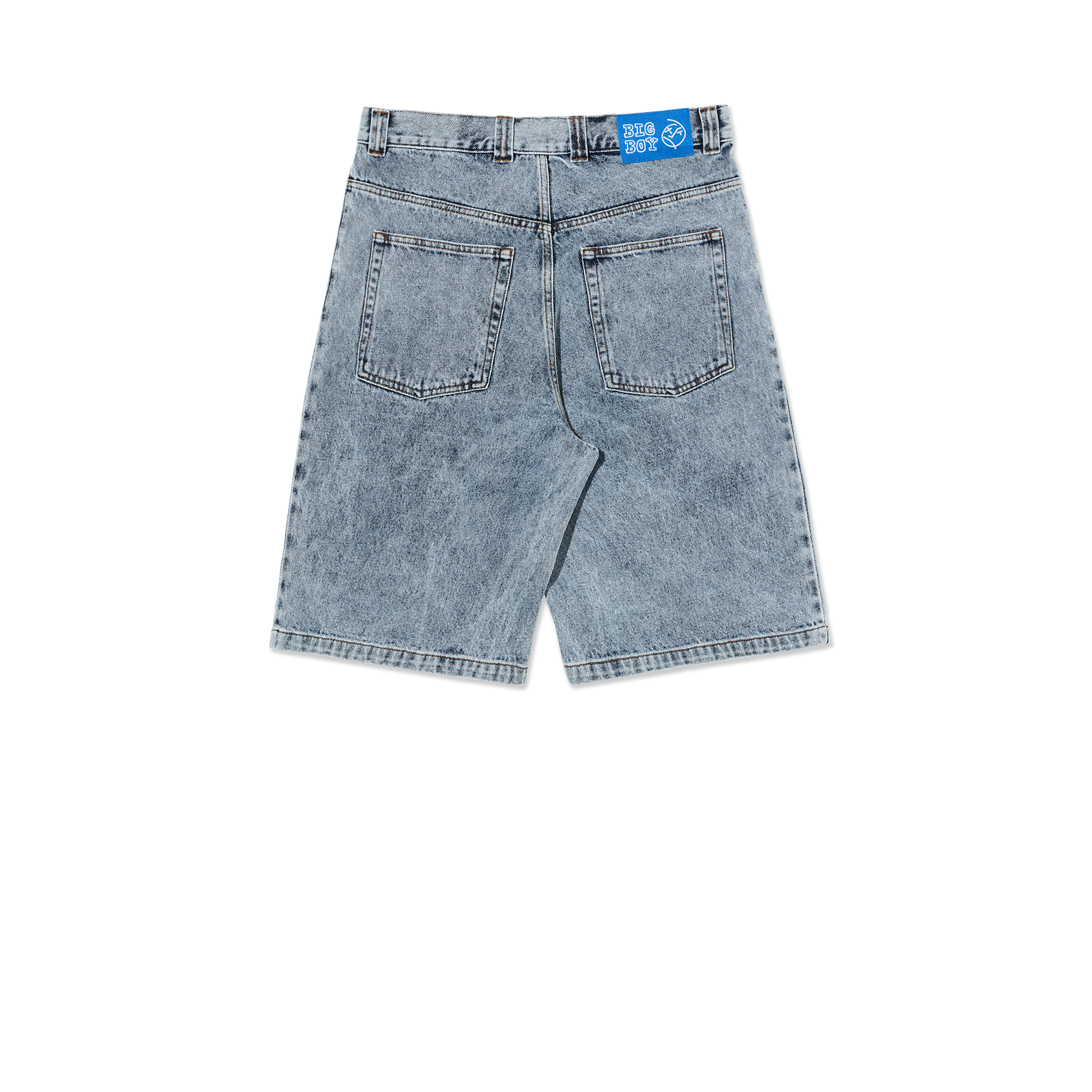 polar-skate-co-big-boy-shorts-heavy-washed-blue-denim-435-gsm-low-waisted-oversi image 2