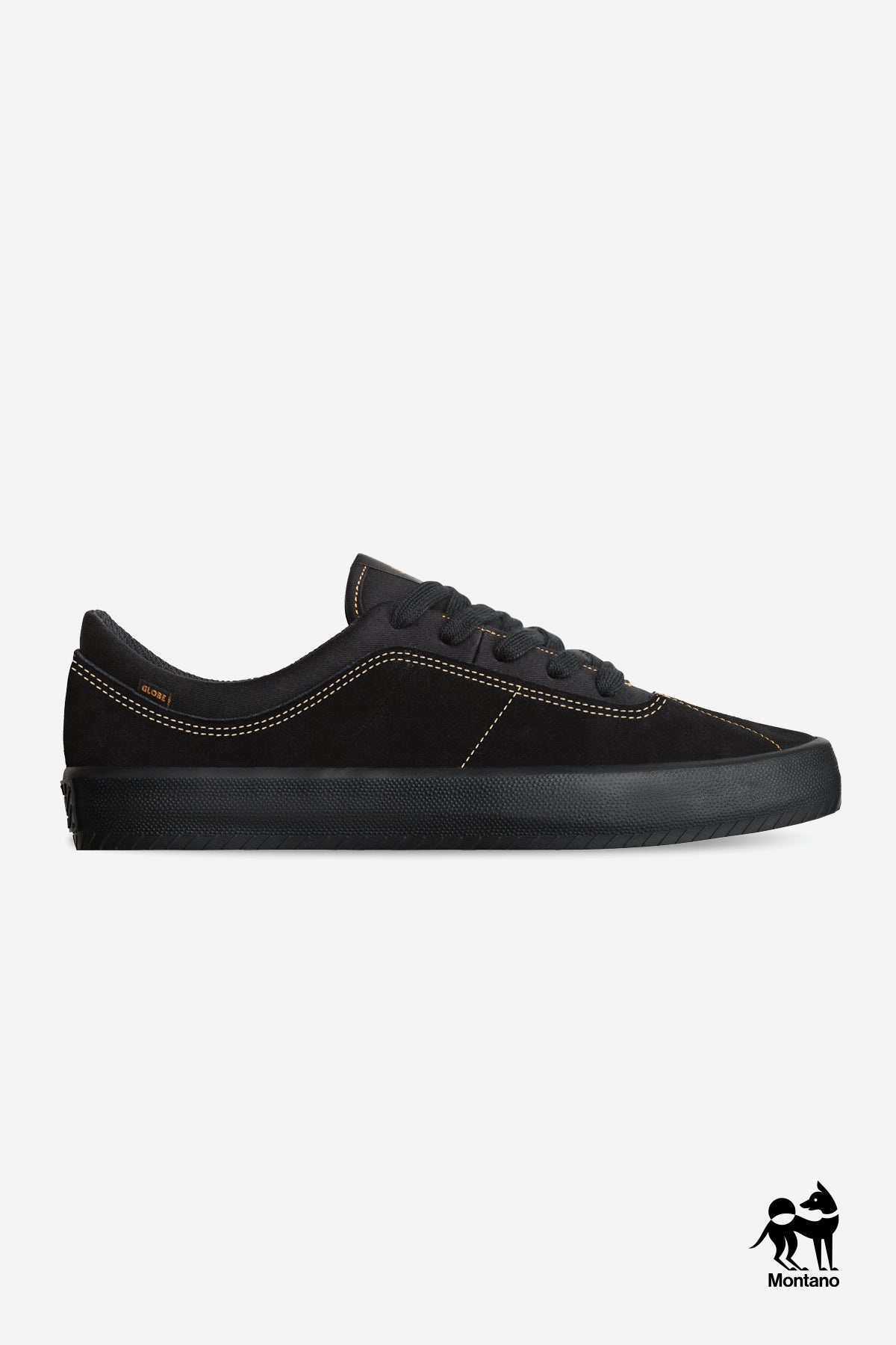 globe-melbek-black-montano-pro-skate-shoes-aus-suede image 1