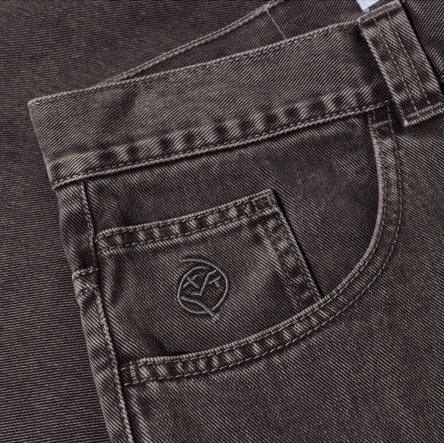 polar-skate-co-big-boy-shorts-washed-grey-oversized-denim-shorts-garment-dyed-43 image 4