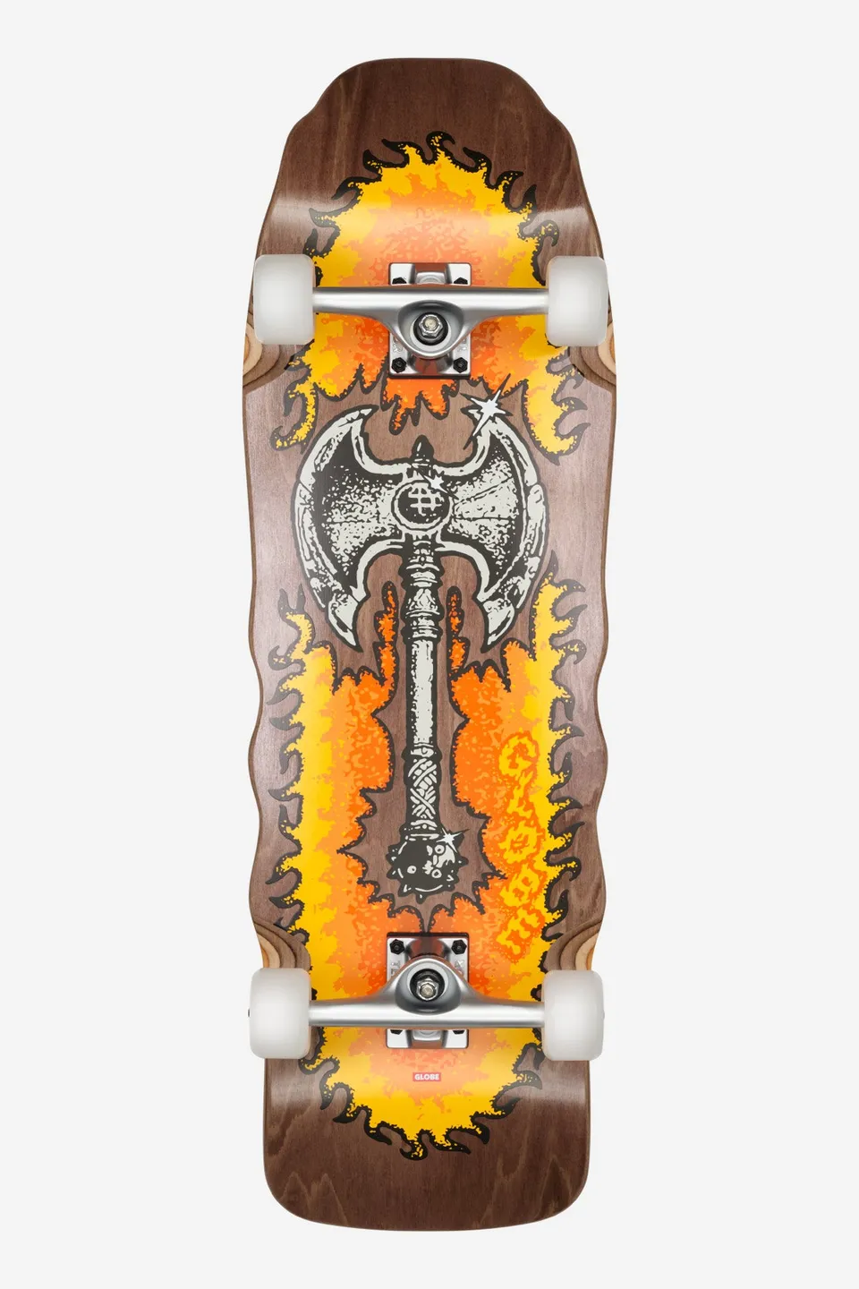 globe-restless-10-0-complete-skateboard-axe-man image 1