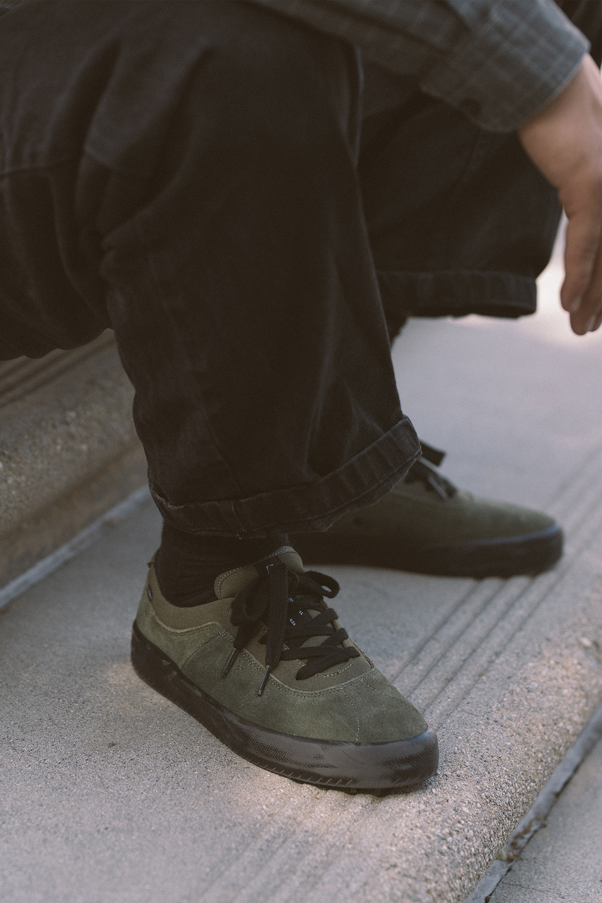 globe-melbek-olive-black-skate-schuhe image 4