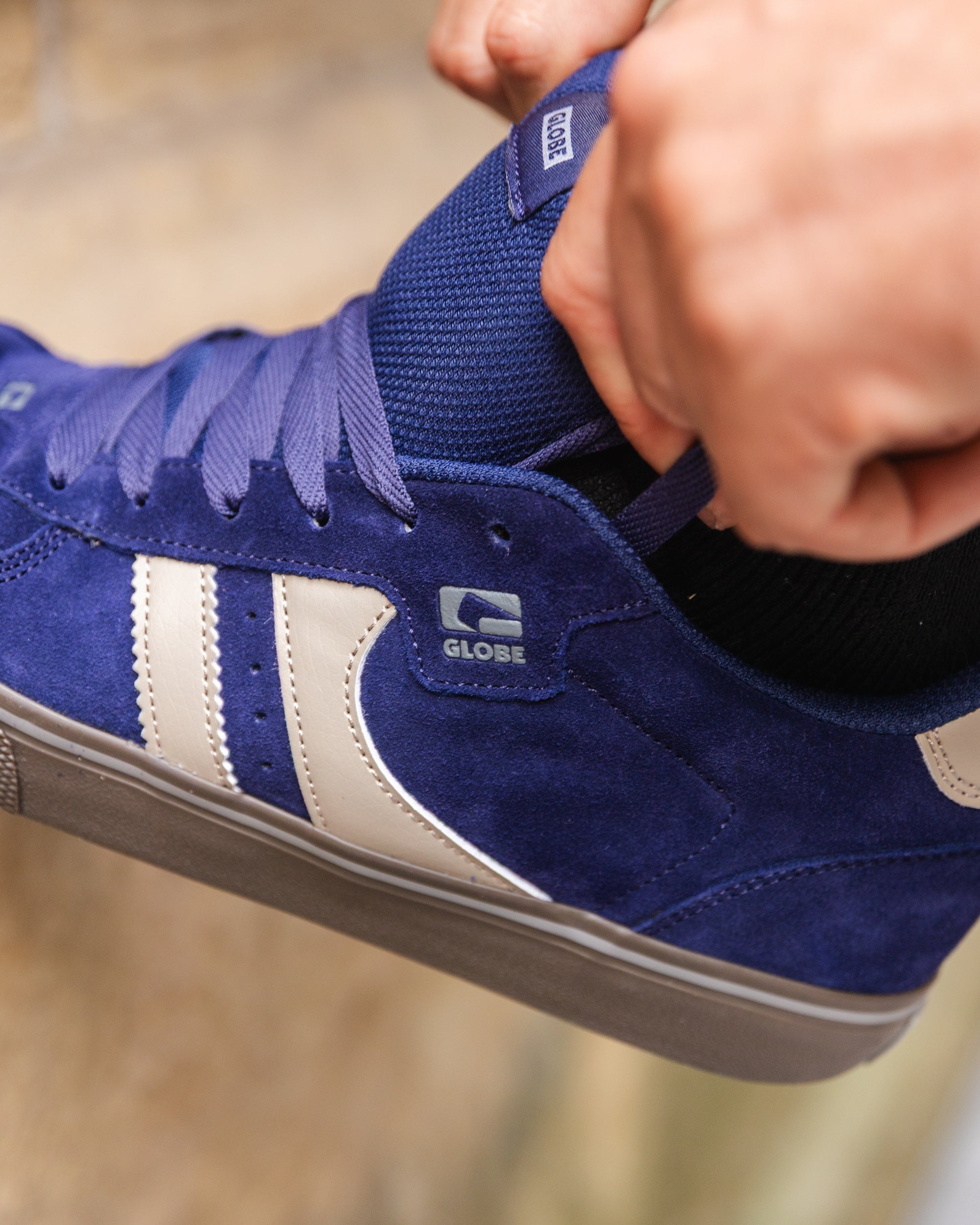 globe-encore-2-dark-blue-skate-schuhe image 2