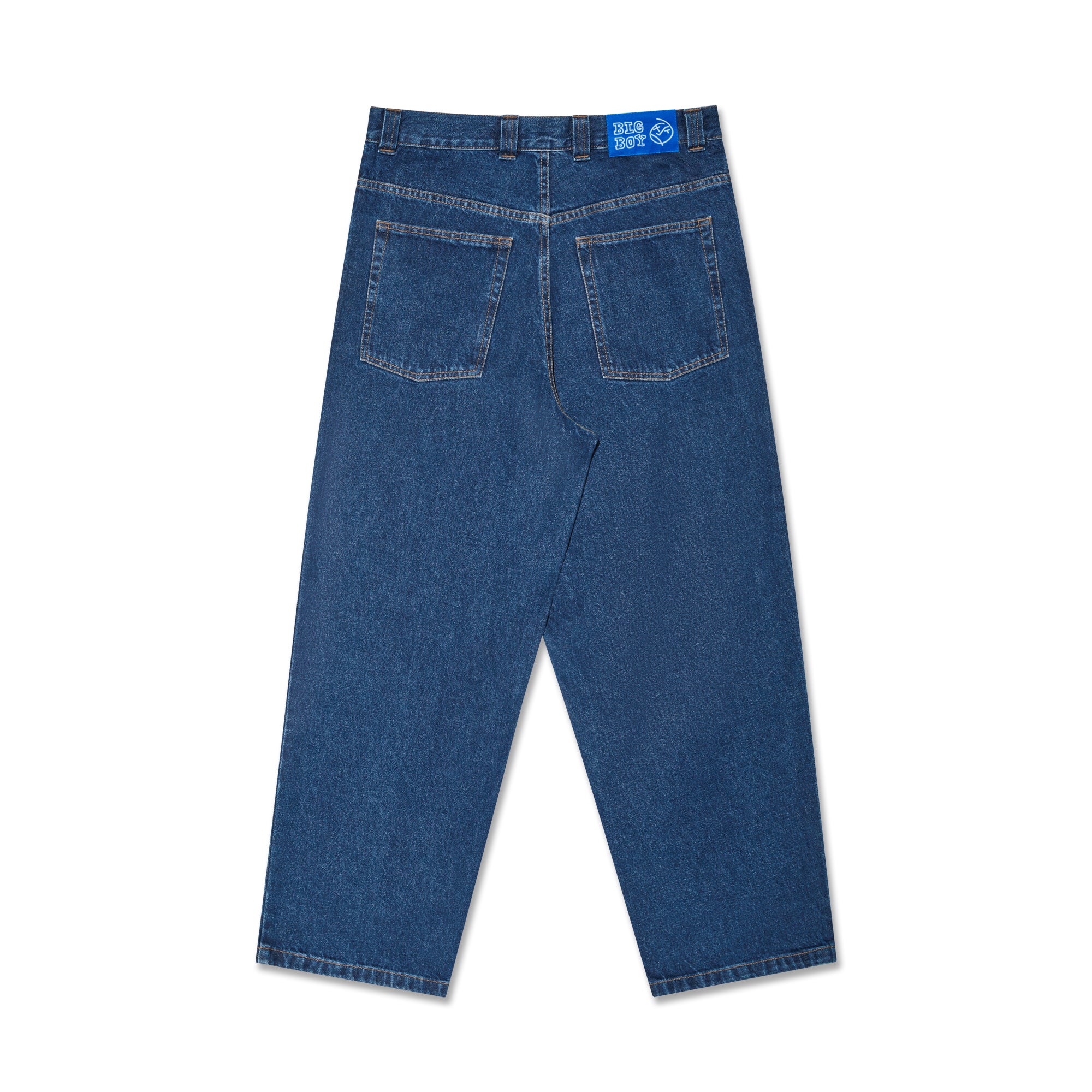 polar-skate-co-big-boy-pants-dark-blue-og-baggy-fit-jeans-aus-435-gsm-denim image 2