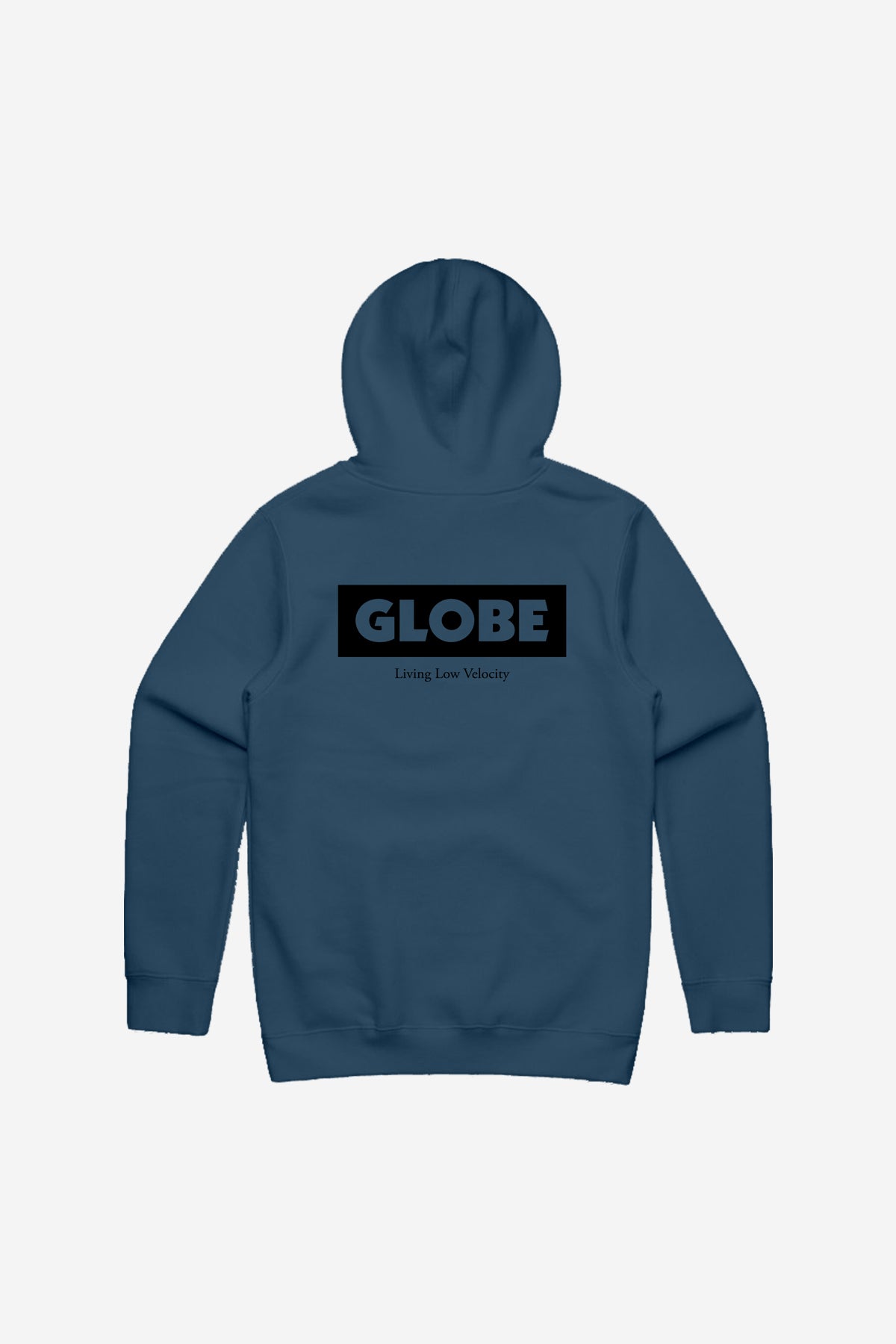 globe-living-low-velocity-hoodie-steel-blue image 2
