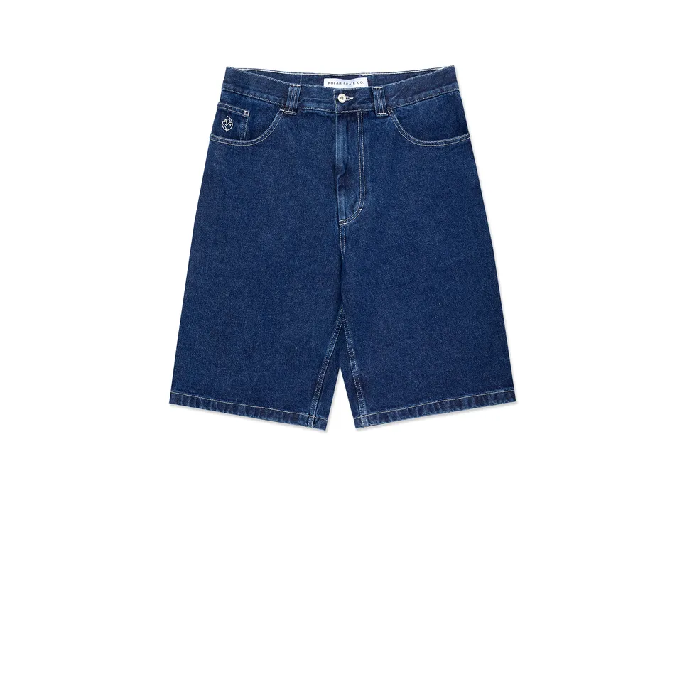 polar-skate-co-big-boy-shorts-dark-blue-w-white-stitching image 1
