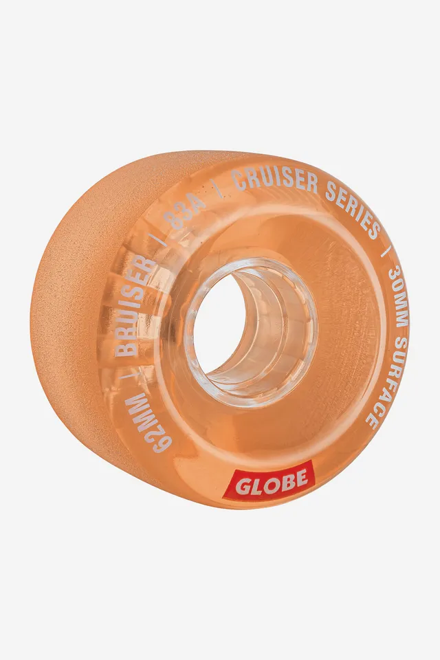 globe-bruiser-62mm-cruiser-r-der-clear-coral-4er-pack image 1